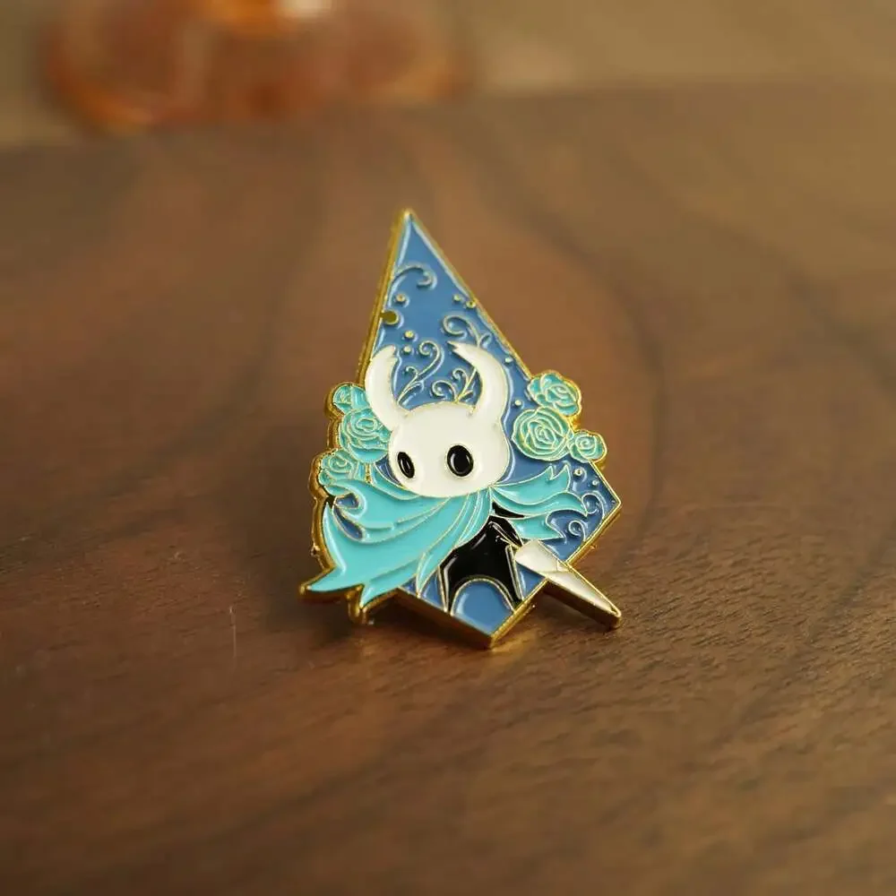 Hollow Knight Jewelry Set｜Silksong Necklace Pins Keychain Gift for Game Fans